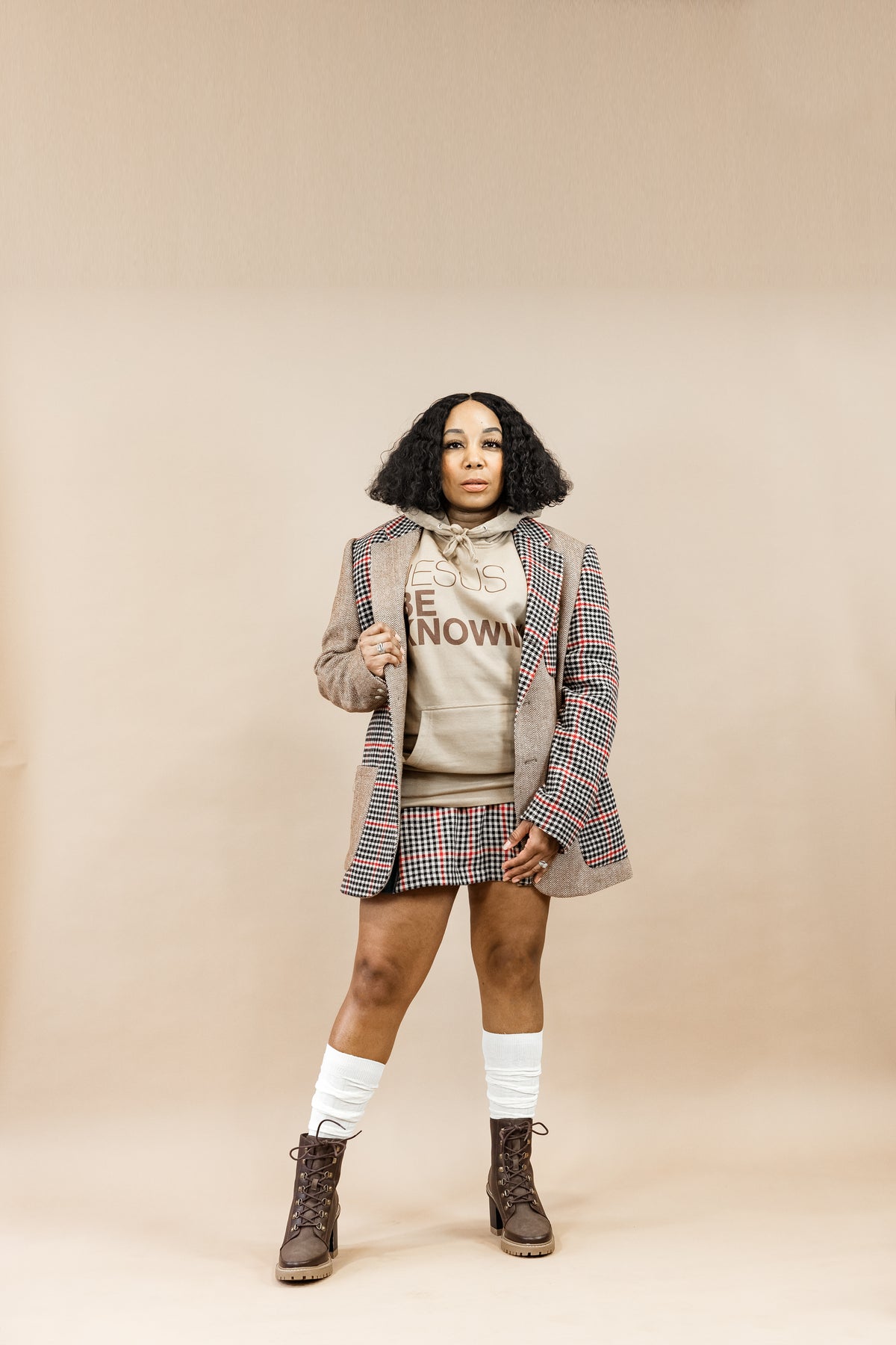 Limited Edition | Jesus Be Knowin' Caramel + Chocolate Brown Print