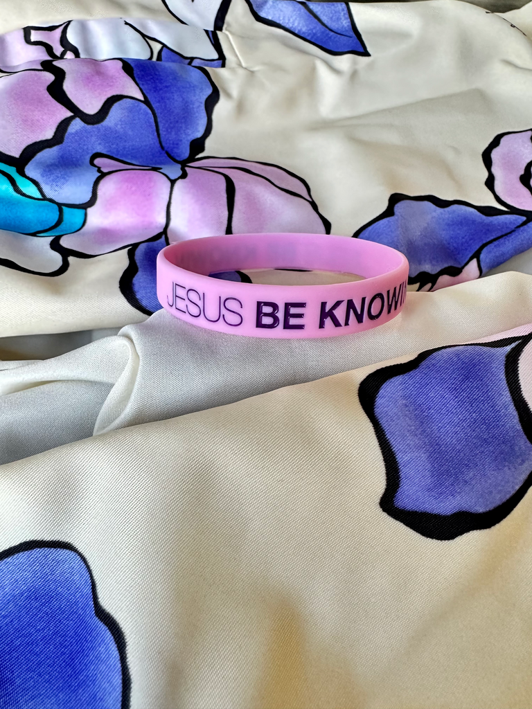 Jesus Be Knowin' | Limited Edition The Purple Print Wristbands