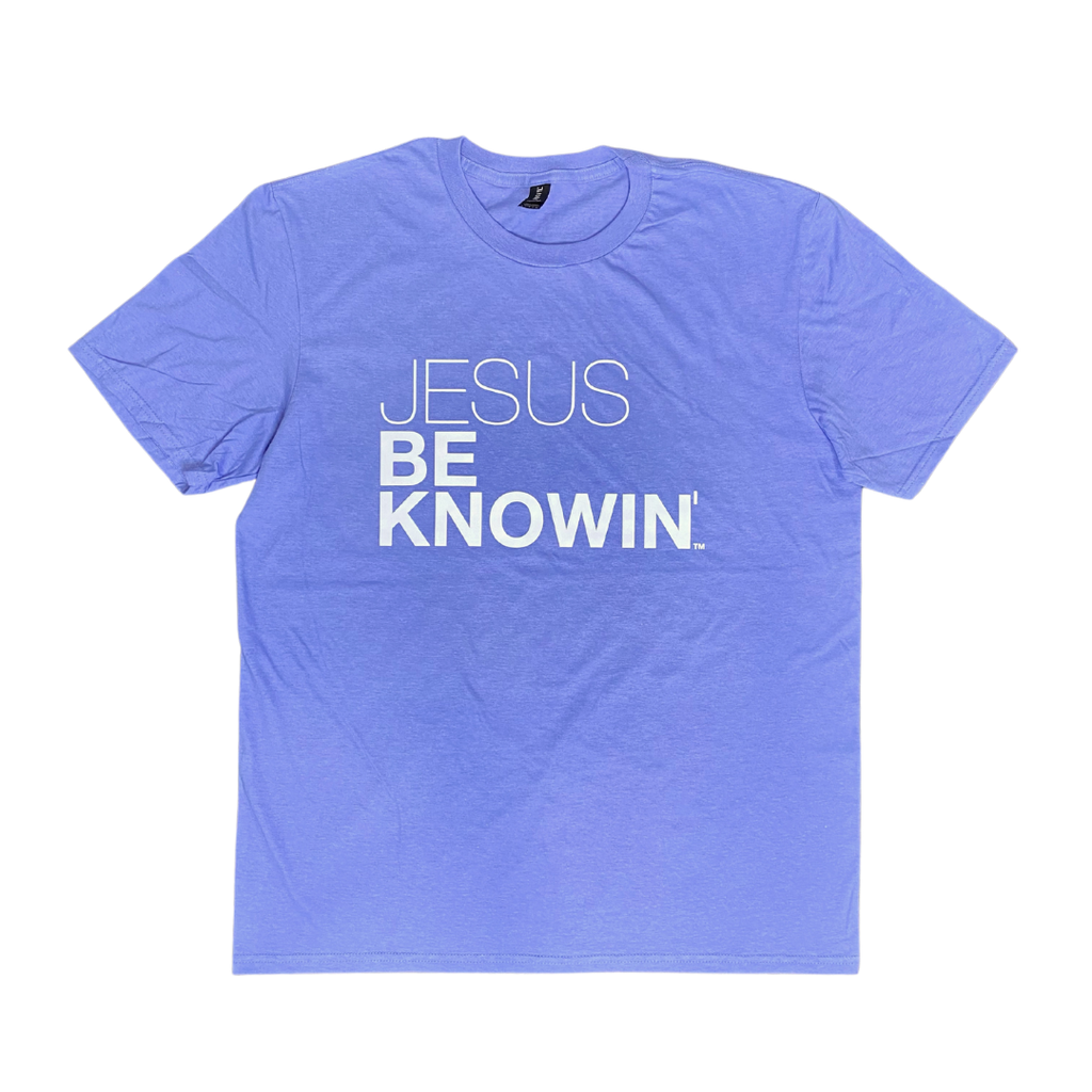 Jesus Be Knowin | Violet Tee